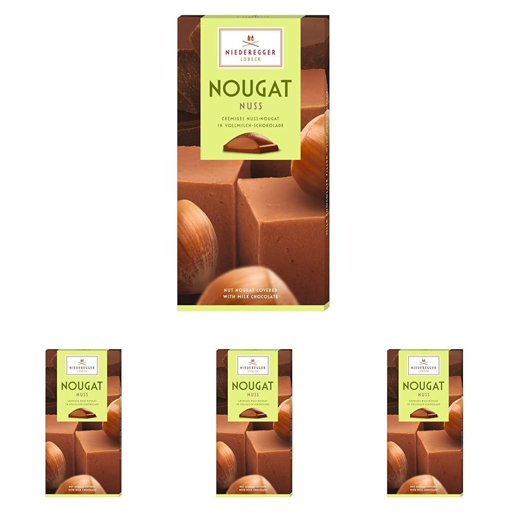 Niederegger nougat bar with walnuts, 100 g