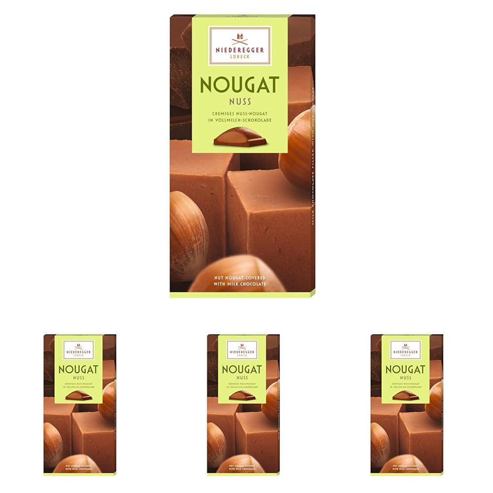 Niederegger nougat bar with walnuts, 100 g