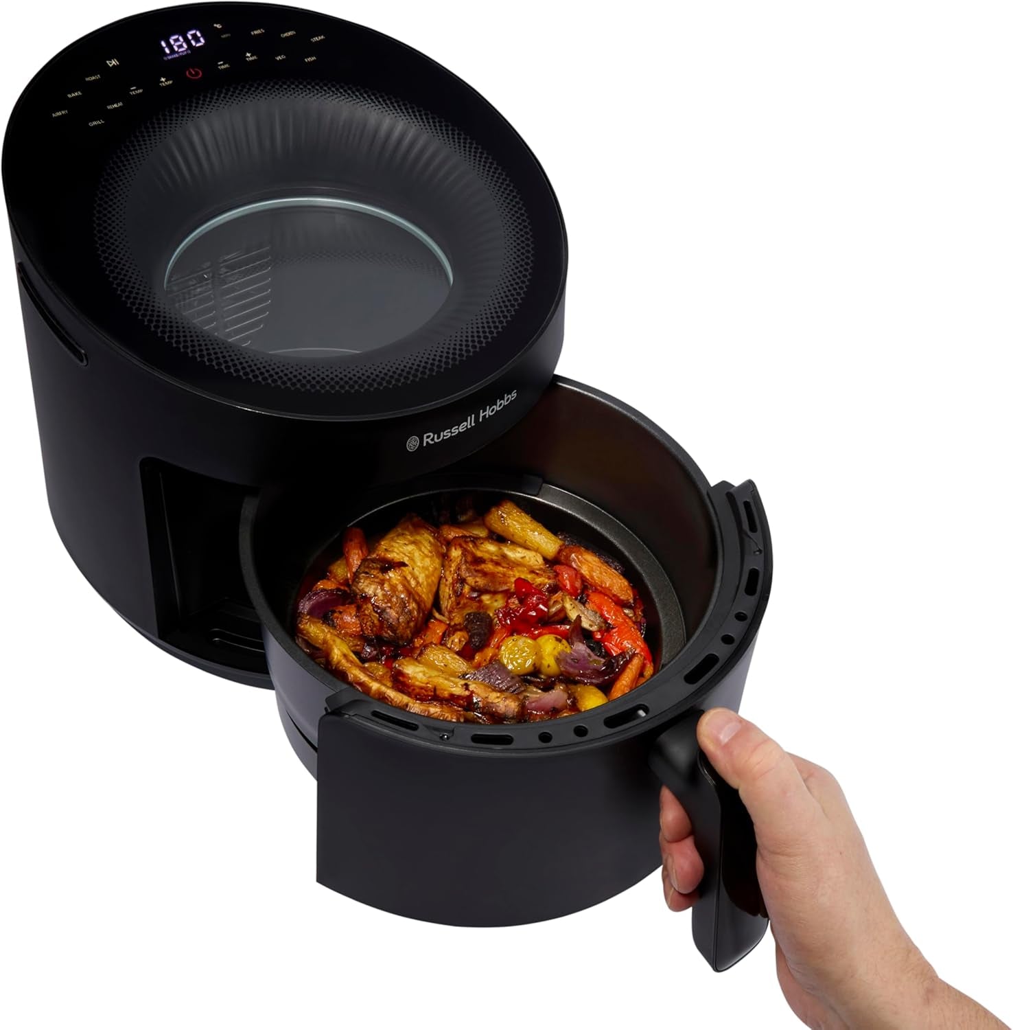 Russell Hobbs Airfryer, 5 litres, 10 programmes, viewing window Naty Shop Appliances