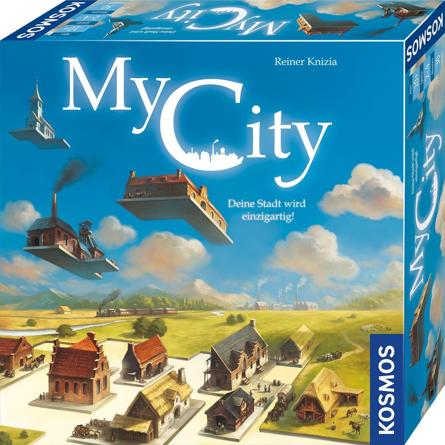 Kosmos 682224 My Island Legacy Game 8 Chapters Board Game for 2-4 Players Ages 10+ Based on the hit My City (2021 Game of the Year nominee)