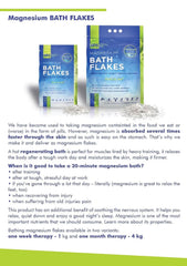 MRS fulgi de clorură de magneziu 100% naturali - săruri de baie ideale pentru o baie de picioare, baie completă și împotriva deficienței de magneziu - 4 Kg Duș și baie Naty Shop