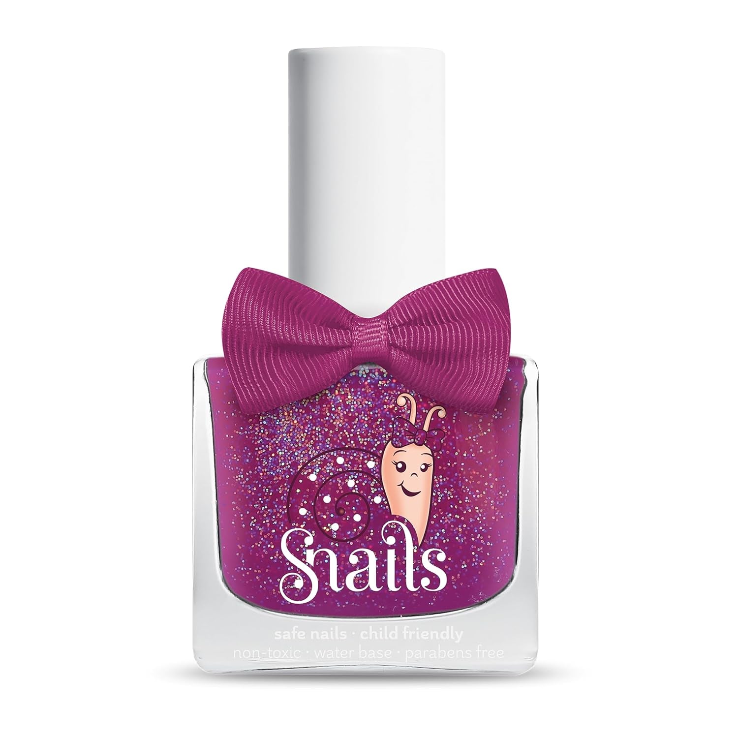 Snails 516066 Kids Disco Girl Nail Polish, Water Based, Washable, Safe, Vegan