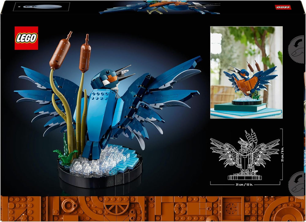 LEGO Icons Kingfisher Model Building Set for Adults, Bird Figure for Living Room or Office, Home and Office Decorations, Gift for Bird Lovers and Ornithologists, Women and Men 10331 Building Sets Besuche den LEGO-Store
