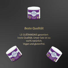 Handgeschöpftes Fleur de Sel, DE GUERANDE, 125g Dose