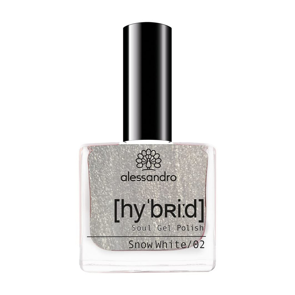 Alessandro Sinful Glow HYBRID nail polish - Nude shade - Perfect nails in just 3 steps, without LED - lasts up to 10 days! 8 ml