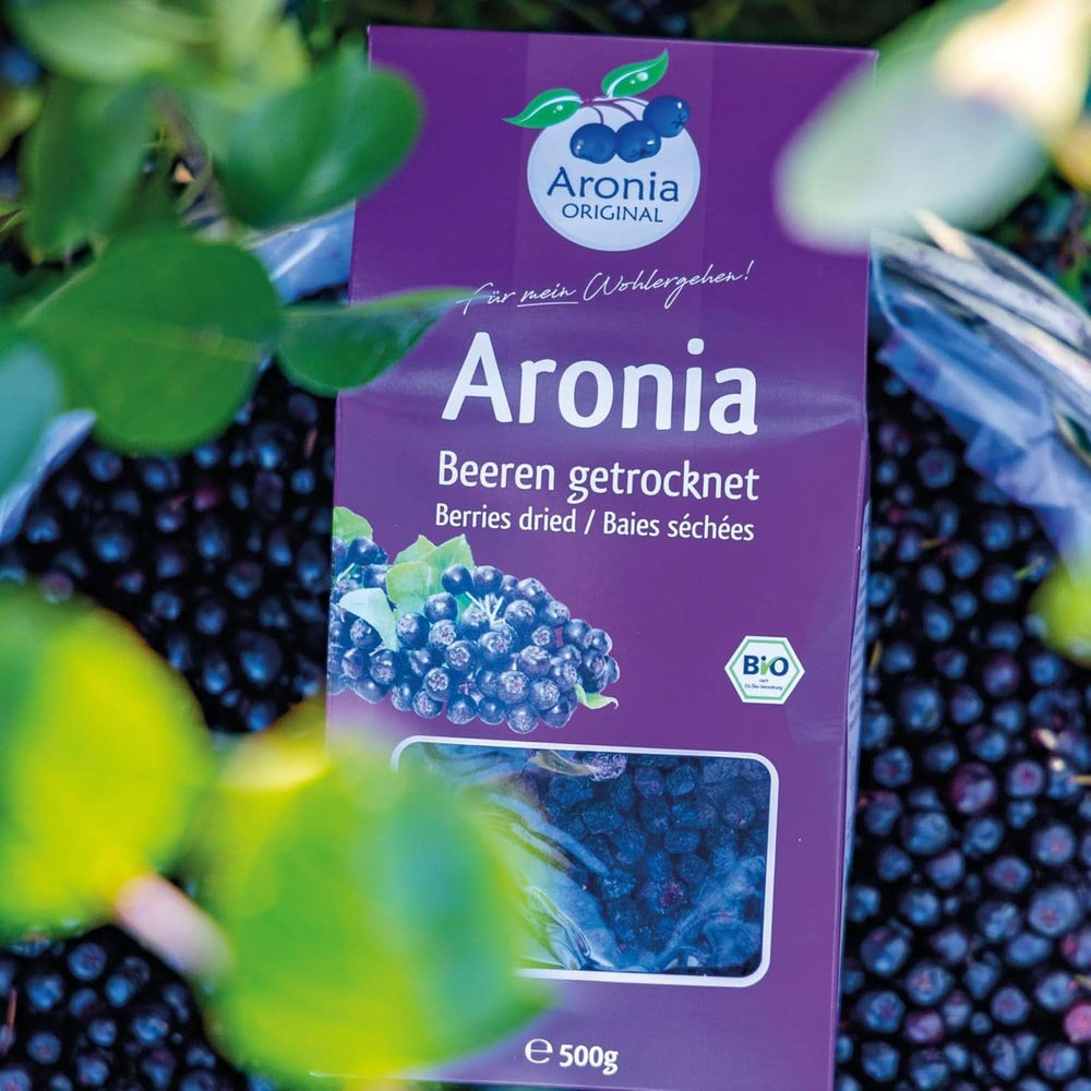 Aronia ORIGINAL, Dehydrated aronia fruits, no preservatives, no added sugar, 500 grams Dehydrated products Naty Shop