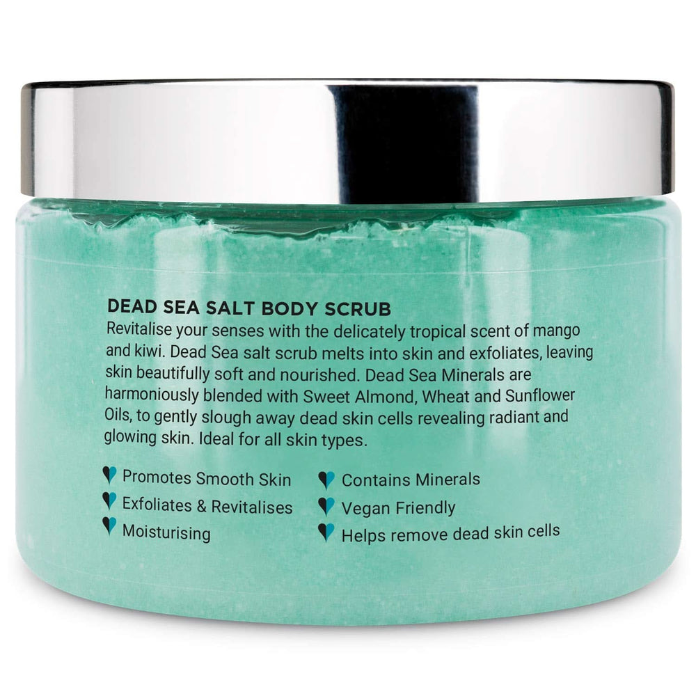 Pranaturals, Dead Sea Salt Body Scrub, 500g Naty Shop