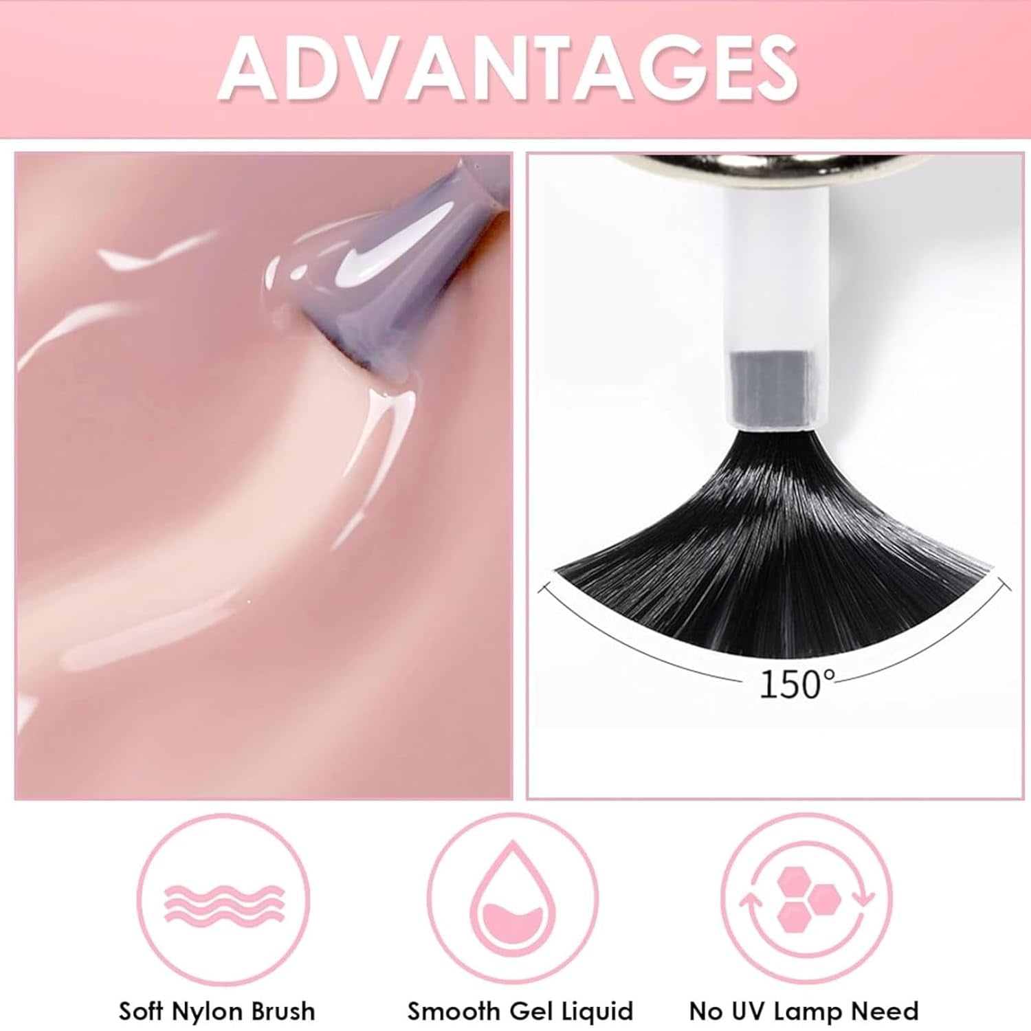 4 Piece Nail Polish Set - Quick Dry Long Lasting Water Based Nail Polish - DIY Nail Design Nail Polish (Nude Normal Style 4 Piece Set)