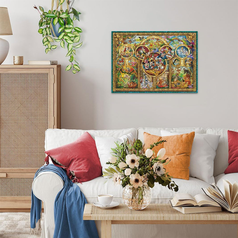 Ravensburger Puzzle 12000469 - Cele mai frumoase teme Disney - 1000 piese puzzle jigsaw Disney pentru adulți și copii de peste 14 ani Puzzle Naty Shop