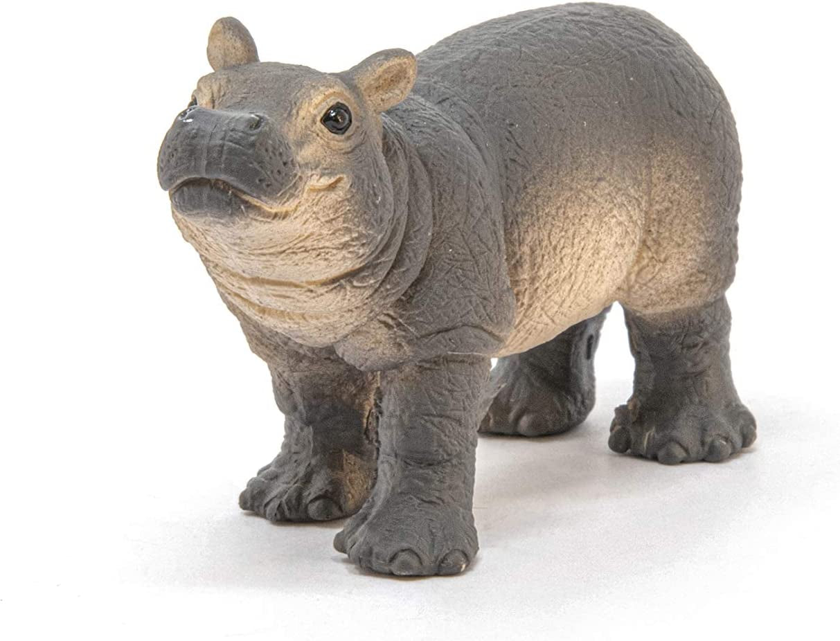 Schleich 14831 Hippopotam tânăr, pentru copii cu vârsta peste 3 ani, WILD LIFE - figurină de joacă Action figures Naty Shop