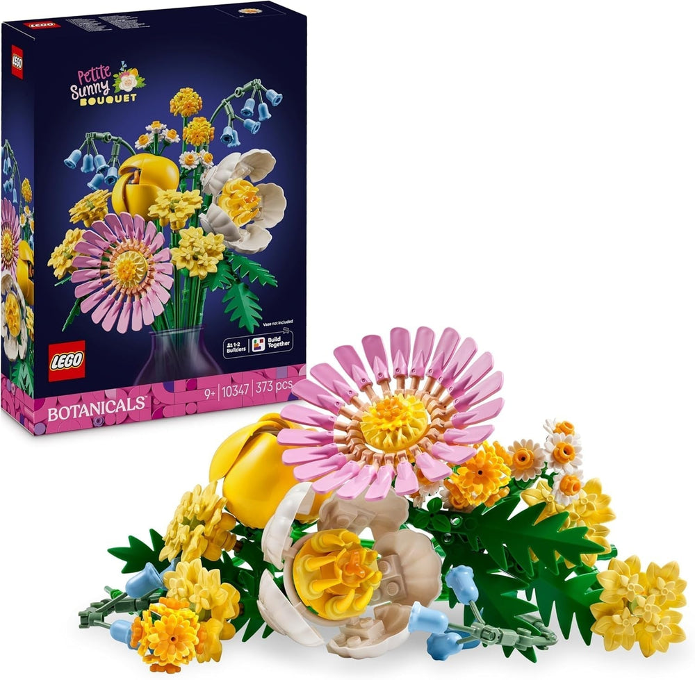 LEGO Botanicals Small Summer Bouquet - Artificial Flower Building Set - Incl. bluebells, buttercups, tulips - Gift idea for women, mothers and men - 10347 Building sets Besuche den LEGO-Store Default title