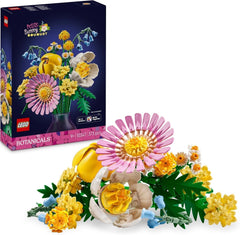 LEGO Botanicals Small Summer Bouquet - Artificial Flower Building Set - Incl. bluebells, buttercups, tulips - Gift idea for women, mothers and men - 10347 Building sets Besuche den LEGO-Store Default title