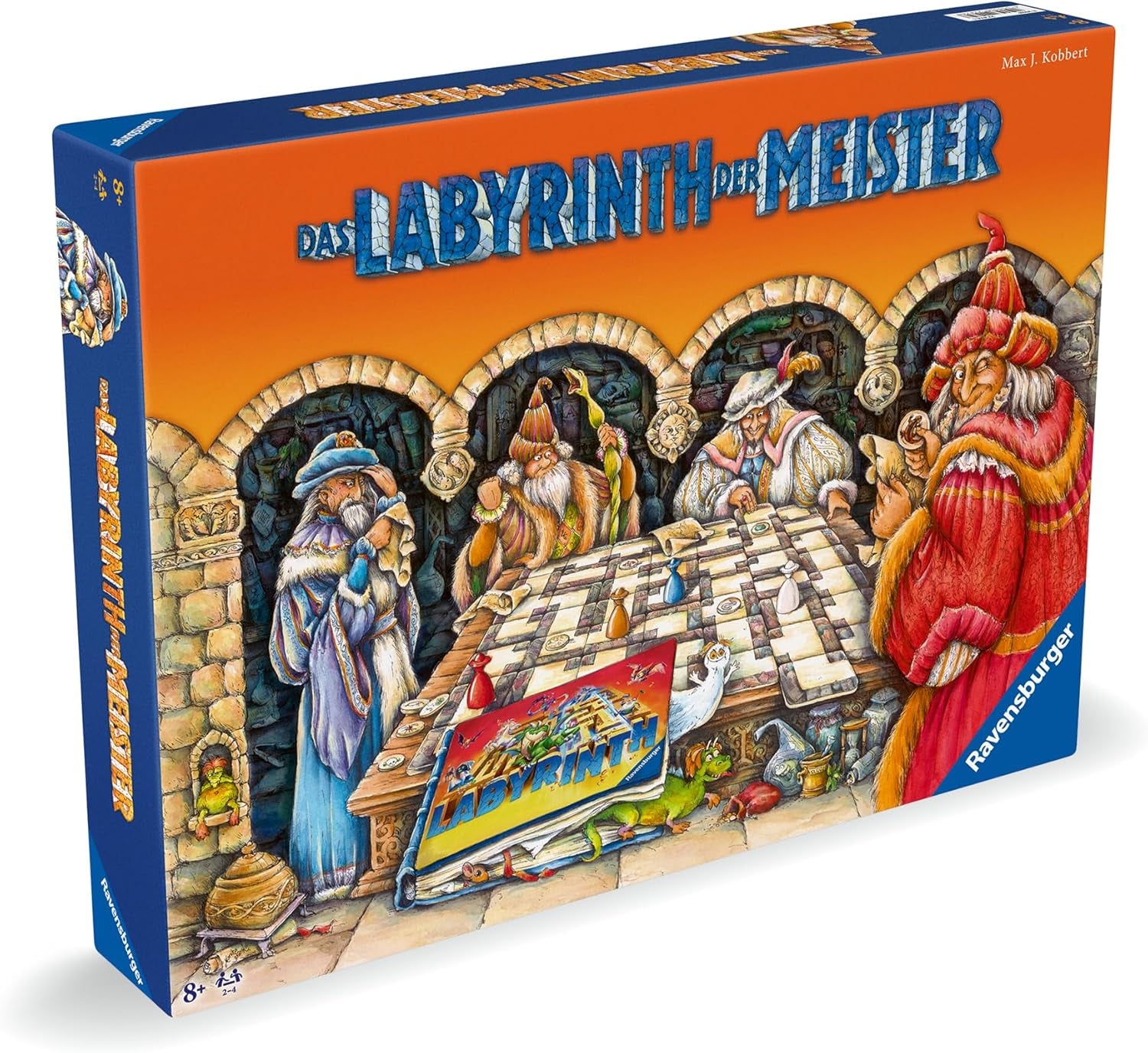 Ravensburger 22474 Maze Masters - The master version of the crazy maze for 2-4 players ages 9 and up
