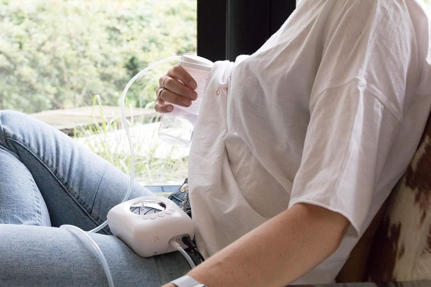 Nuby - Elektrische Milchpumpe Mit Digitaler Anzeige Accessories Food and Breastfeeding Bebe Naty Shop