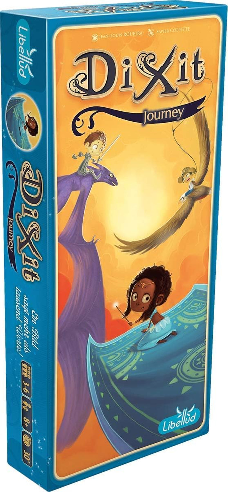 Asmodee, Dixit, German Version, Base Game, A Picture is Worth a Thousand Words, Creative Family Game for 3-8 Players Ages 8+, Game of the Year 2010 with 30 Minute Playtime