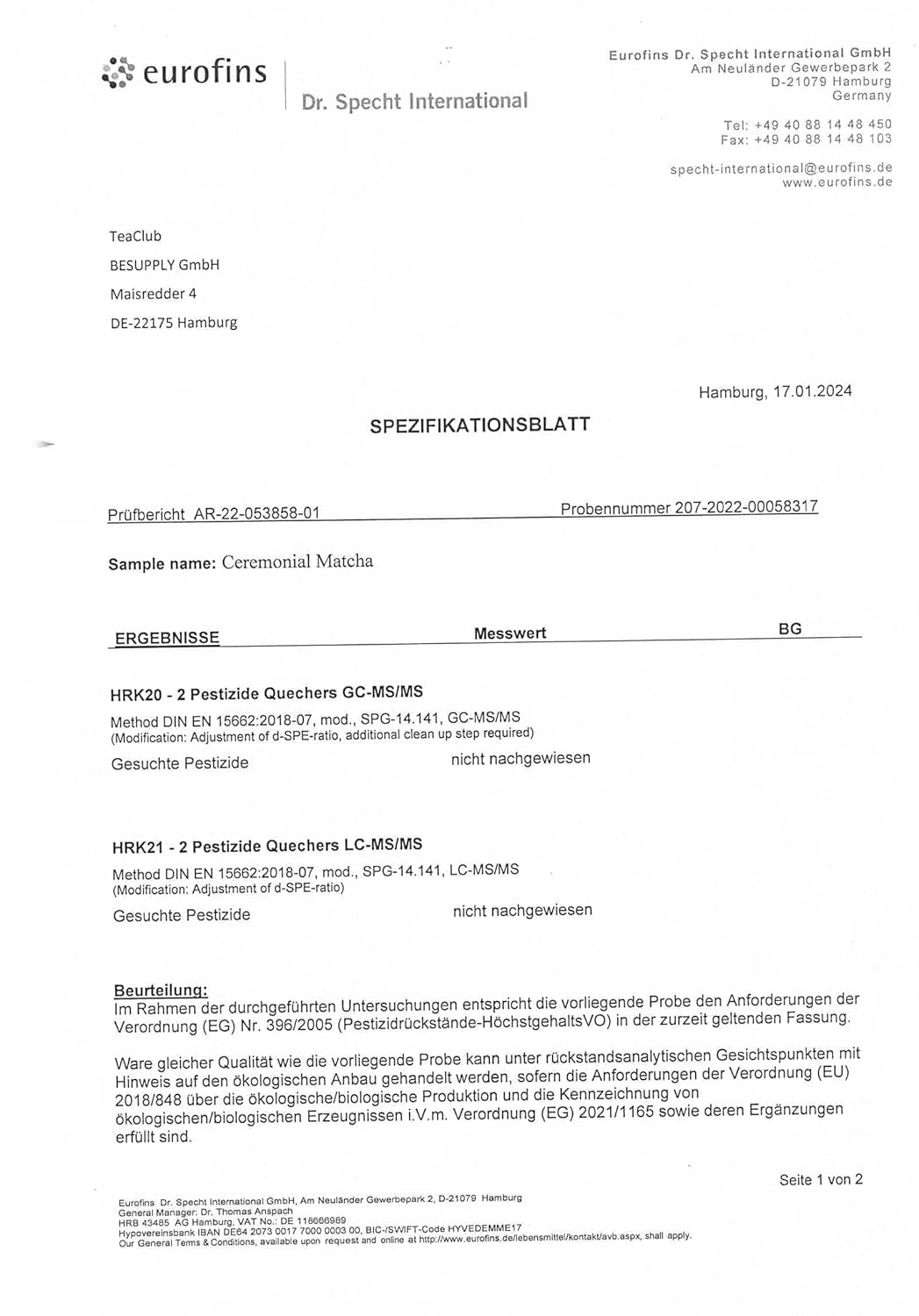 Ceremonial Matcha Japan 30G - Testat în laborator - Frunze Tencha First Flush umbrite Calitate ceremonială, pudră de ceai verde din Kagoshima, Teaclub