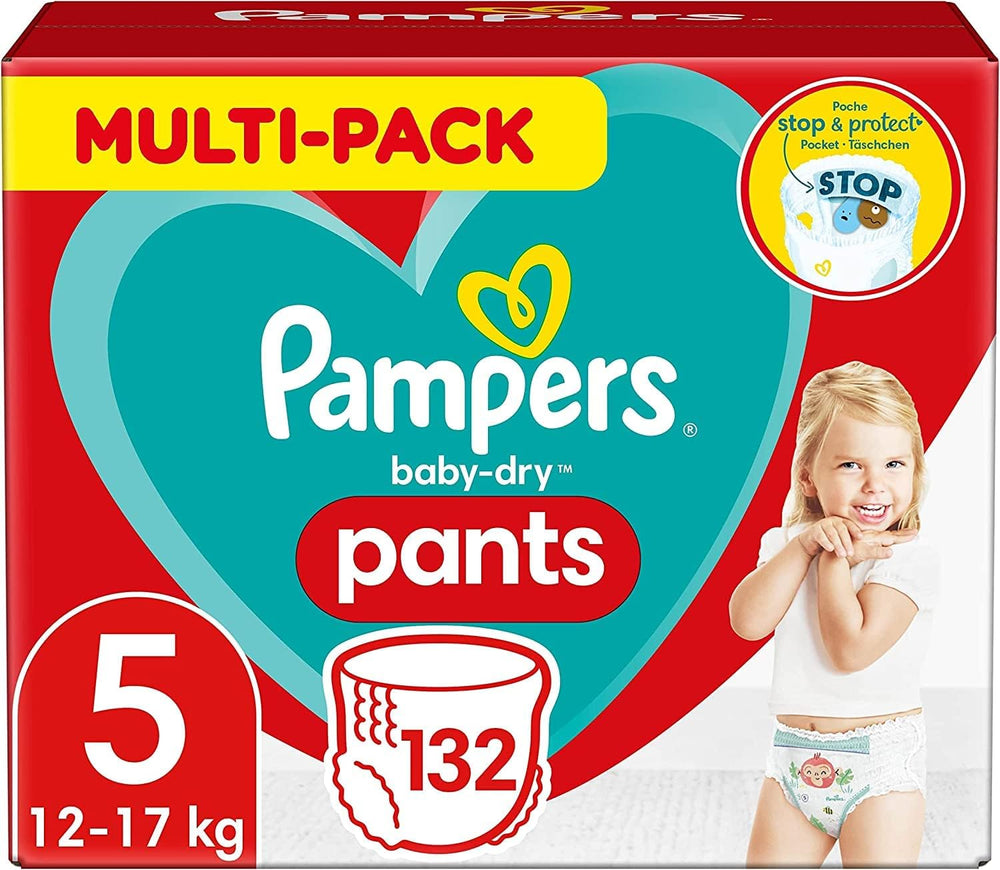 Pampers Baby-Dry diapers, size 8, 43 diapers, from 19 kg, Jumbo+ pack
