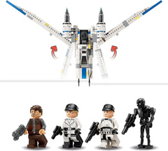 LEGO Star Wars 75399 Rebel U-Wing Starfighter - Toy with swing wing function and 3 minifigures including Cassian Andor and K-2SO droid figure - Gift for boys aged 8+ and Andor fans season 2 Building sets Beuche den LEGO-Store