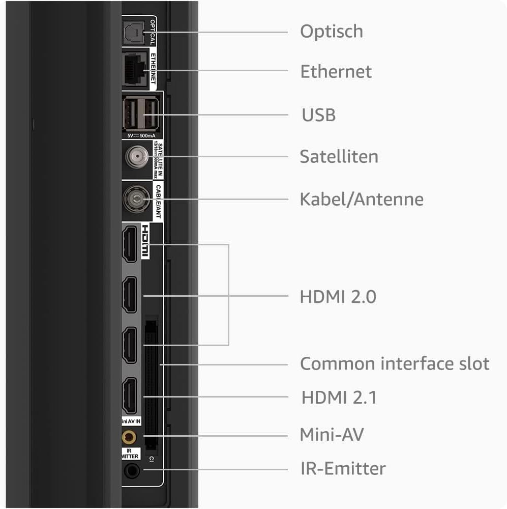 Televizor inteligent 4K UHD din seria Fire TV 4 | 55 de inci și Fire TV Soundbar Plus | Sunet pe 3.1 canale, design all-in-one, Dolby Atmos, DTS:X, ideal și pentru dialoguri
