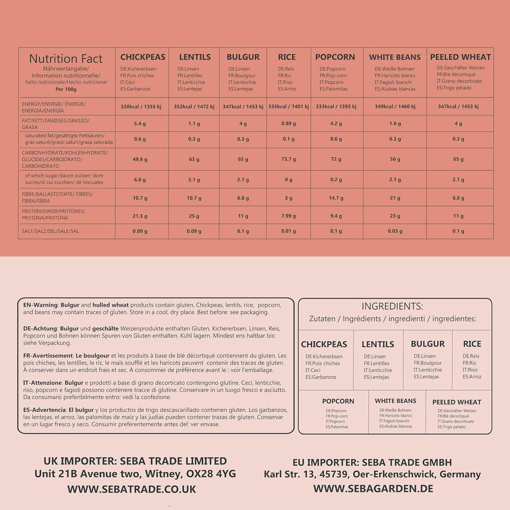 Seba Garden White Beans 1kg – (Kuru Fasulye), premium dried Turkish beans, high in protein and fibre, all natural and vegan – ideal for stews, soups, casseroles