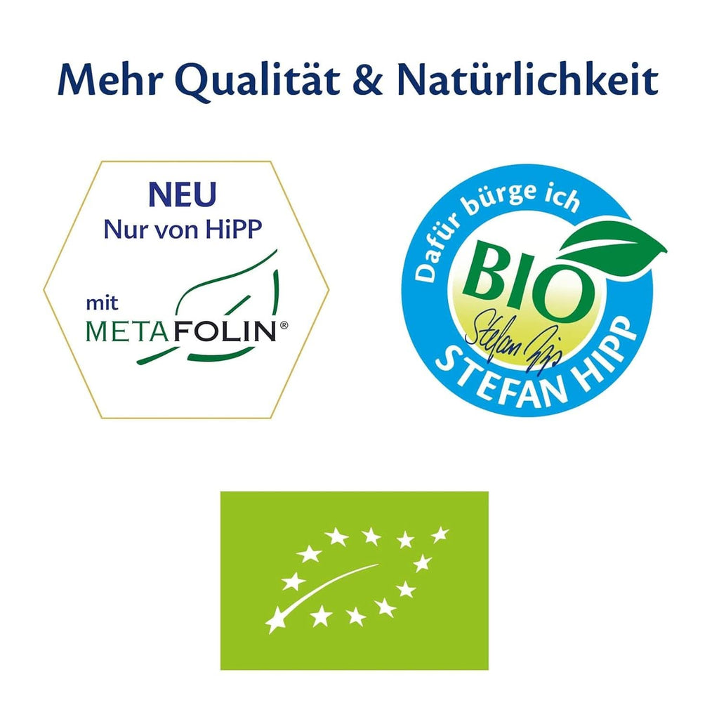 Hipp Organic Milk Food 2 BIO Combiotik, Pachet de 4 (4 x 600 grame) Mama si Copilul Naty Shop