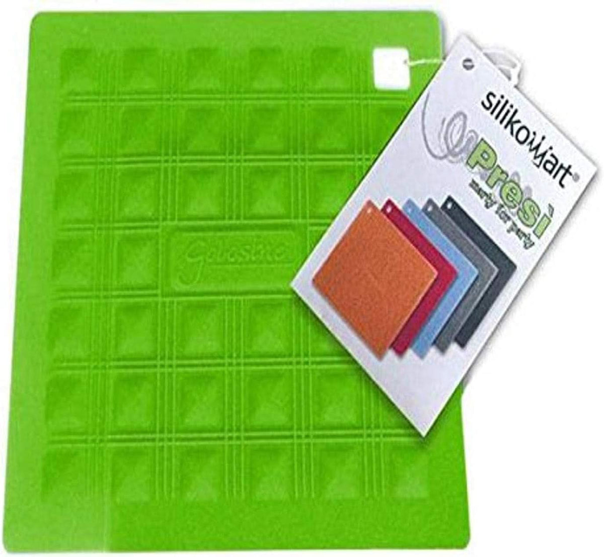 Silikomart 70.199.62.0001, 175X175 MM Kitchen Naty Shop Green 175X175 mm