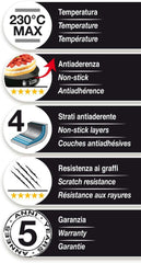 Blackstone Kuchenform 12 Muffins, Stahl, Schwarz/Grau Stein, 6 Einheiten Molds and baking trays Naty Shop