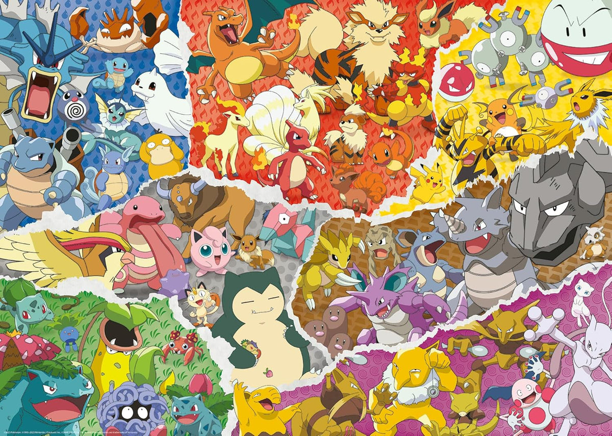 Ravensburger Puzzle 12000832 - Pokémon Adventure - puzzle jigsaw Pokémon de 1000 de piese pentru adulți și copii de peste 14 ani Puzzle Naty Shop Design nou