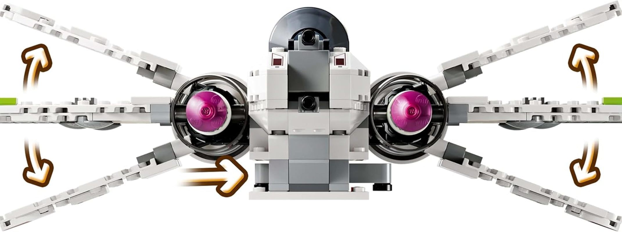 LEGO Star Wars 75402 ARC-170 Starfighter Toy with 4 Minifigures Including Clone Pilot and Droid R4-P44, Collector's Item, Gift for Revenge of the Sith Fans and Boys and Girls Ages 9+ Building Sets Beuche den LEGO-Store