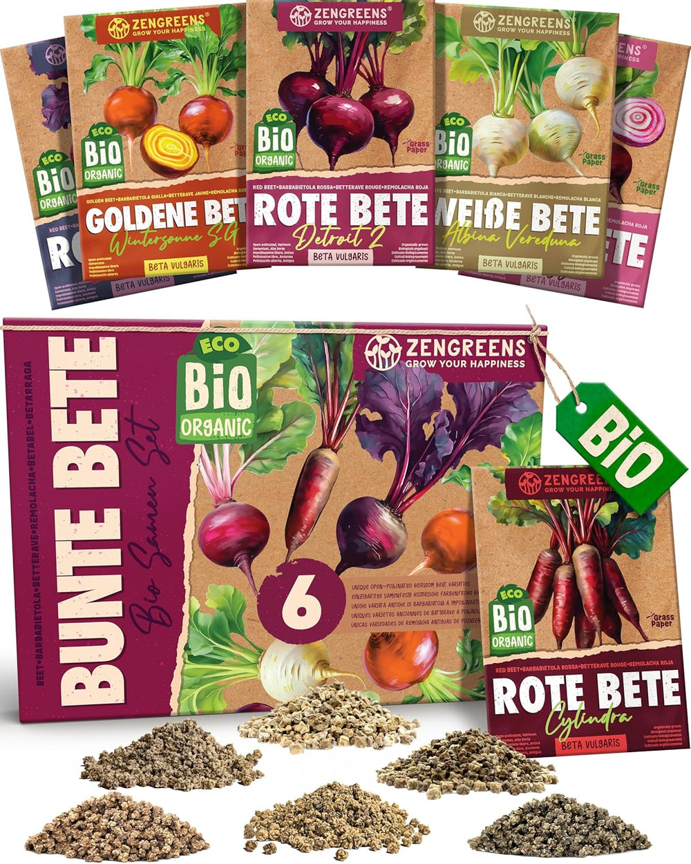 Organic Tomato Seeds in a Set of 10 - 10 Tomato Seeds for Easy Growing in the Garden, Balcony or Raised Bed - Plant Seeds - Seedlings