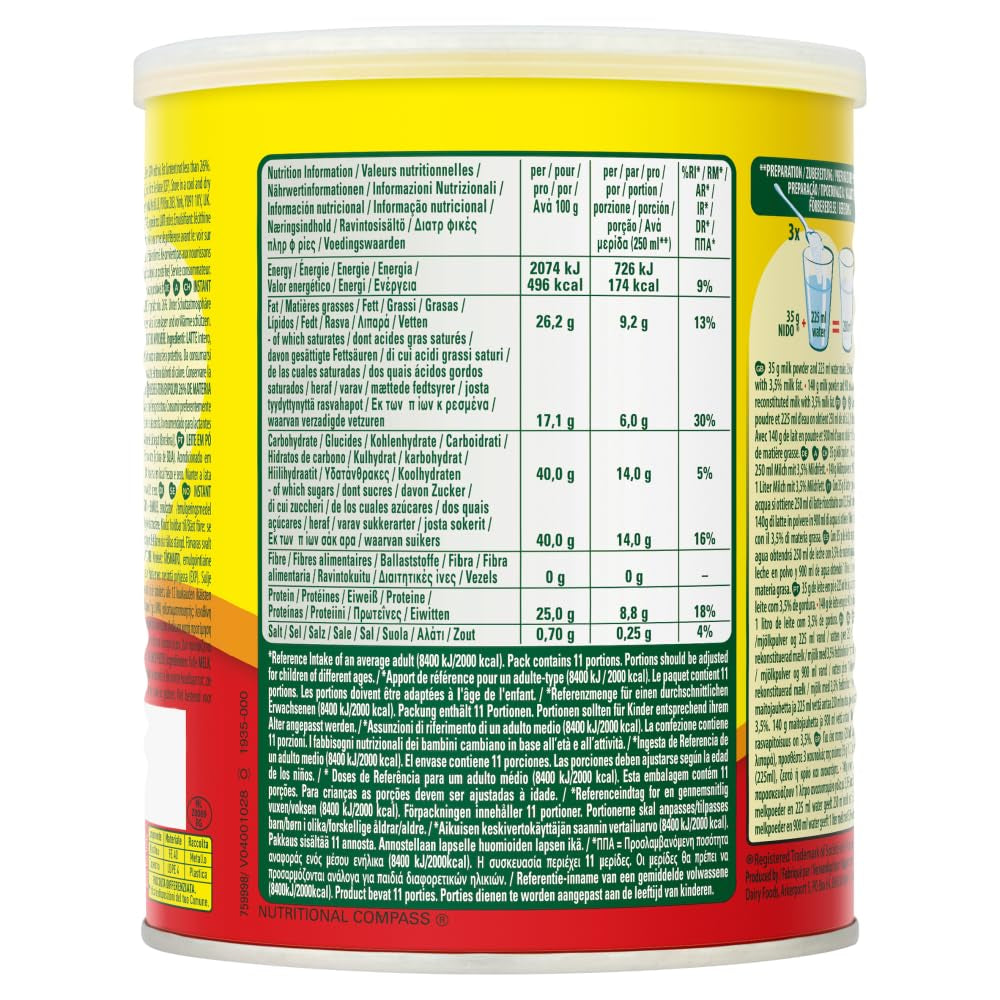 - Milchpulver - (1 X 400 GR)