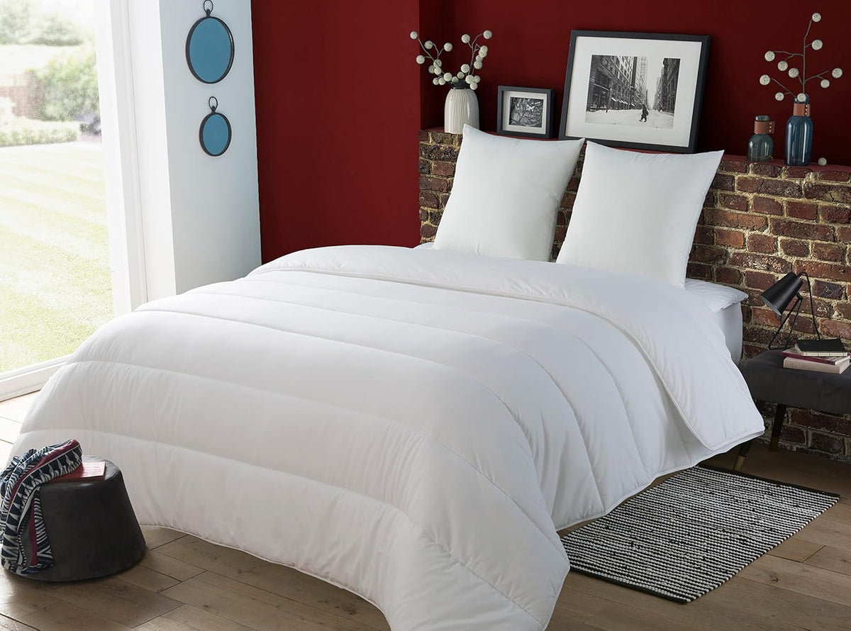 30519 220/240 Duvet cover and 2 pillows Polyester/Cotton White 220 X 240 Cm Duvets and quilts Naty Shop Unicolor