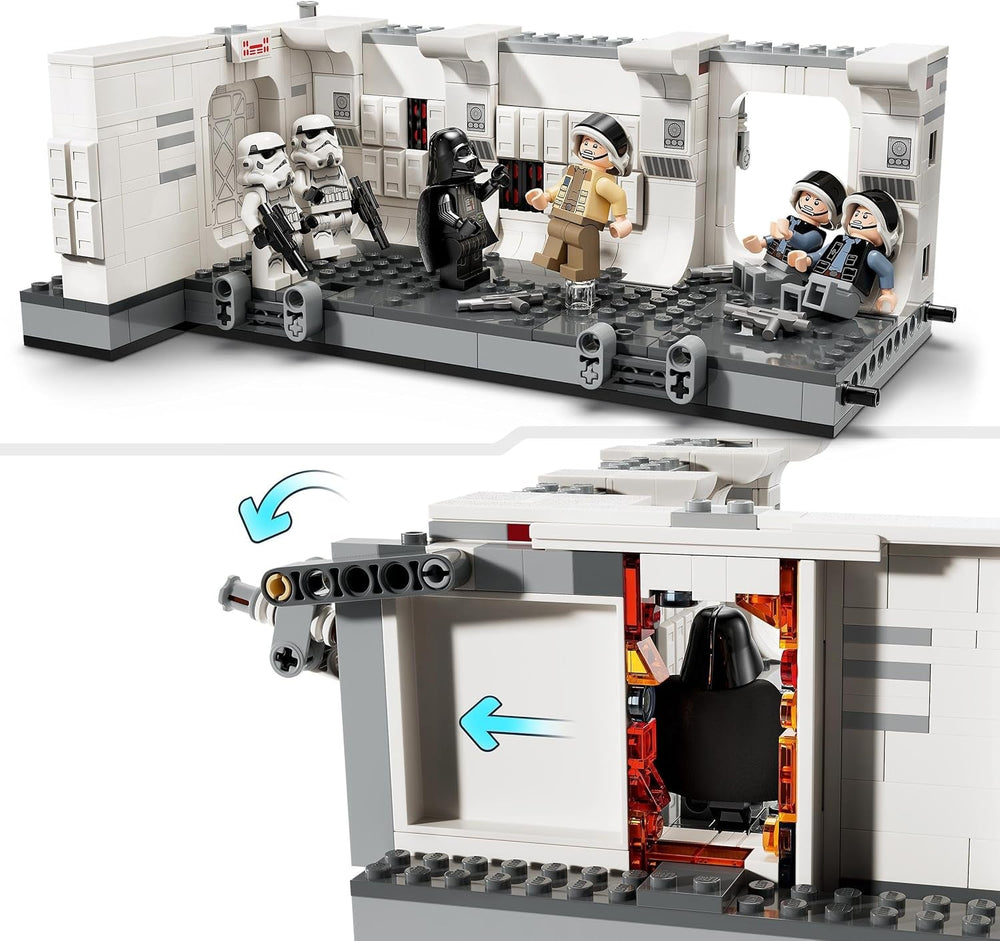 LEGO Star Wars Tantive IV Boarding, A New Hope Movie Building Toy, Collectible Fantasy Playset, Gift Idea for Boys and Girls 8+ and Collectors 75387 Building Sets Beuche den LEGO-Store
