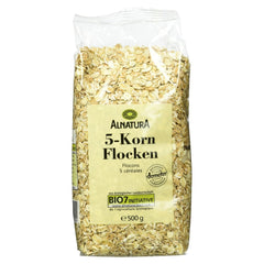 Bio 5-Kornflocken, 500G Cereals Naty Shop 500 G (1st Pack)