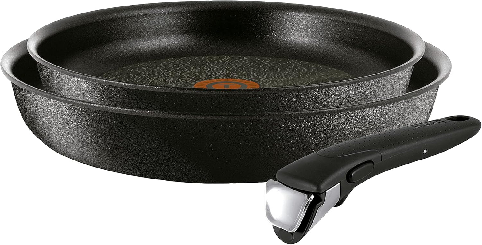 Tefal L39591 Ingenio Unlimited, inducție Oale si Tigai Naty Shop Pfannen-Set 22 + 26 Cm + Griff