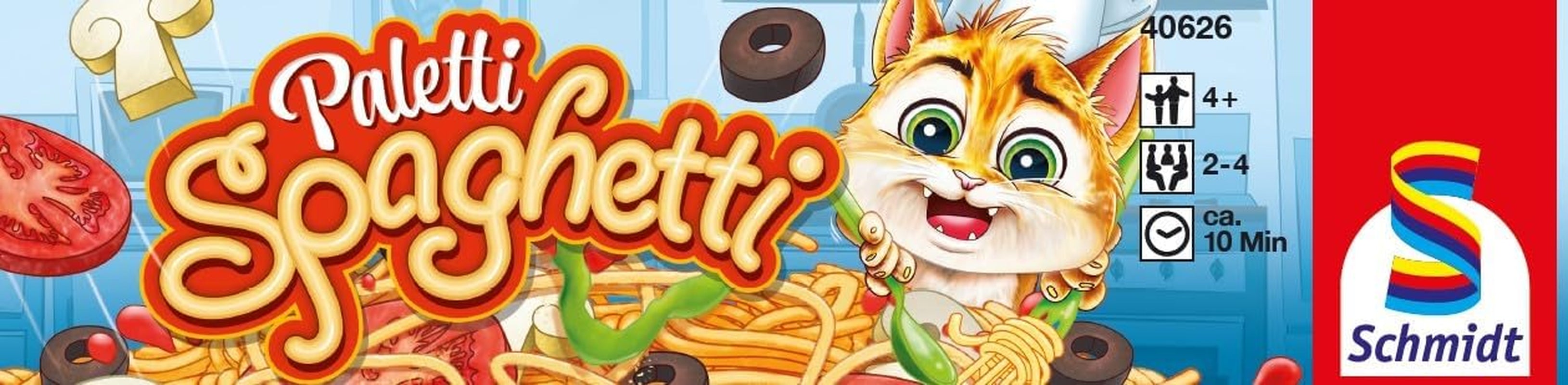 Schmidt Spiele 40626 Paletti Spaghetti, action game for children and adults