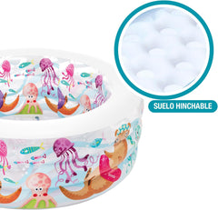 Intex aquarium pool, multicolored, 152x152x56 cm, 58480NP