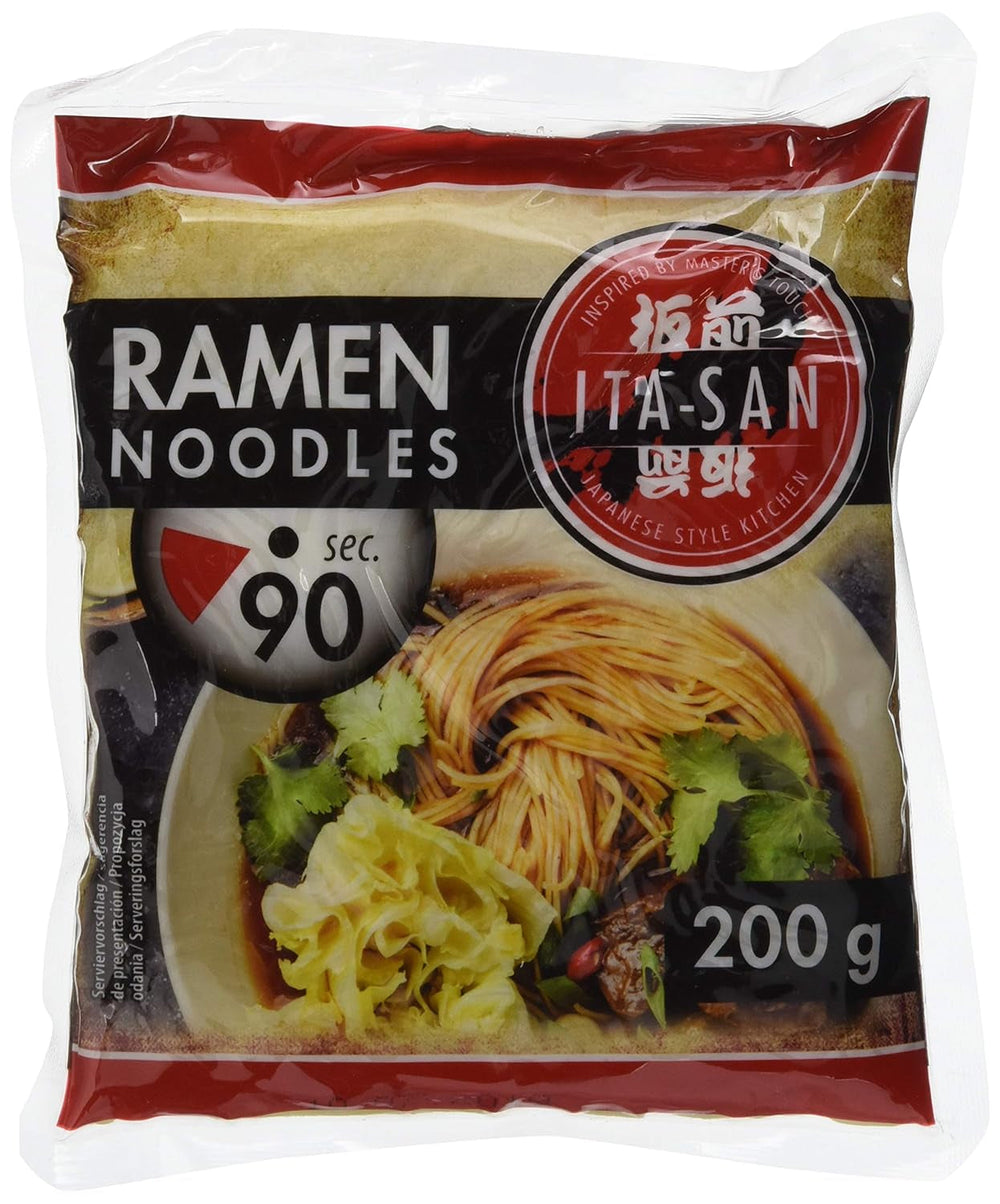 Tăiței Ramen ITA-SAN, preparare rapidă și ușoară, 30 x 200 g