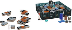Moses. Sebastian Fitzek Underground, an innovative 3D thriller game for fans of escape games, a cooperative board game by Marco Teubner with different difficulty levels, for ages 12 and up.