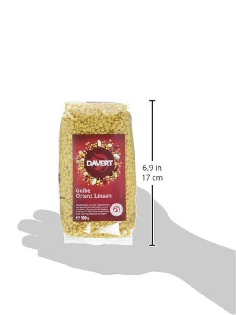 Davert oriental yellow lentils (1 x 500 g) - Bio
