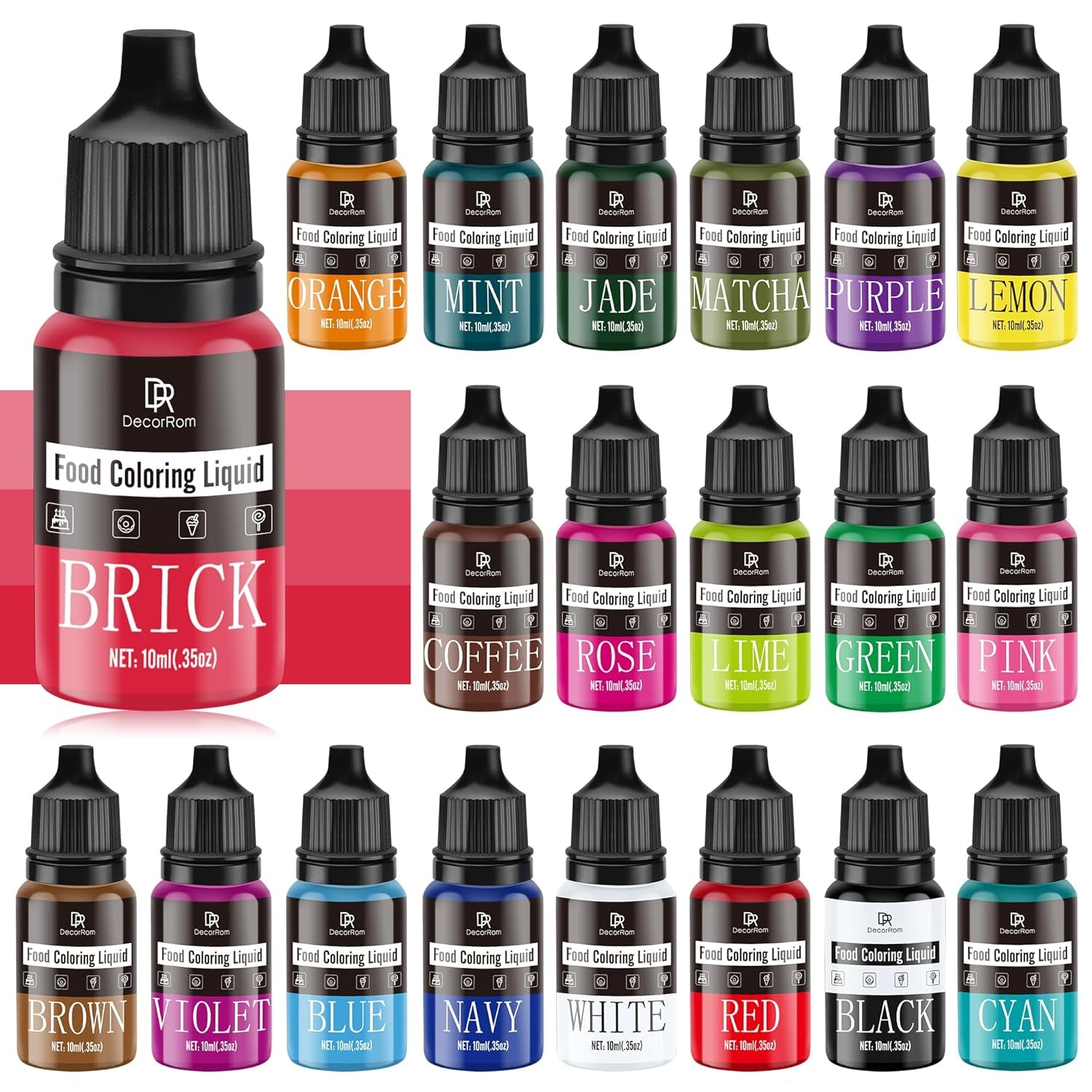 Colorant alimentar lichid, 10 ml Naty Shop