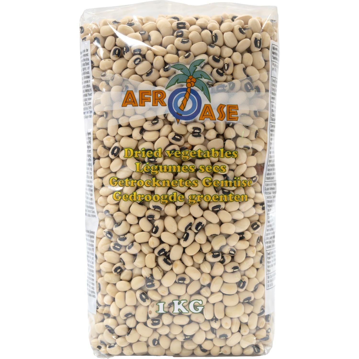 AFROASE - Black-eyed peas - 1 x 1 kg