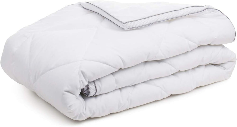 Gözze - 4-Season Quilt, Set of 2, Summer Quilt + Autumn/Spring Quilt, Breathable Quilt with Climate Tape, 135 X 200 Cm - White Naty Shop Quilts and Quilts 155 X 220 Cm All-Season Blanket