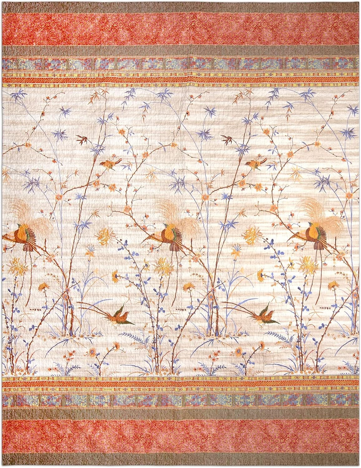 Bassetti Fong bed cover, 100 57 threads per cm² / filling: 100% pure cotton, cream, 220X255 cm Bassetti Beds and Covers Beige 220X255 Cm