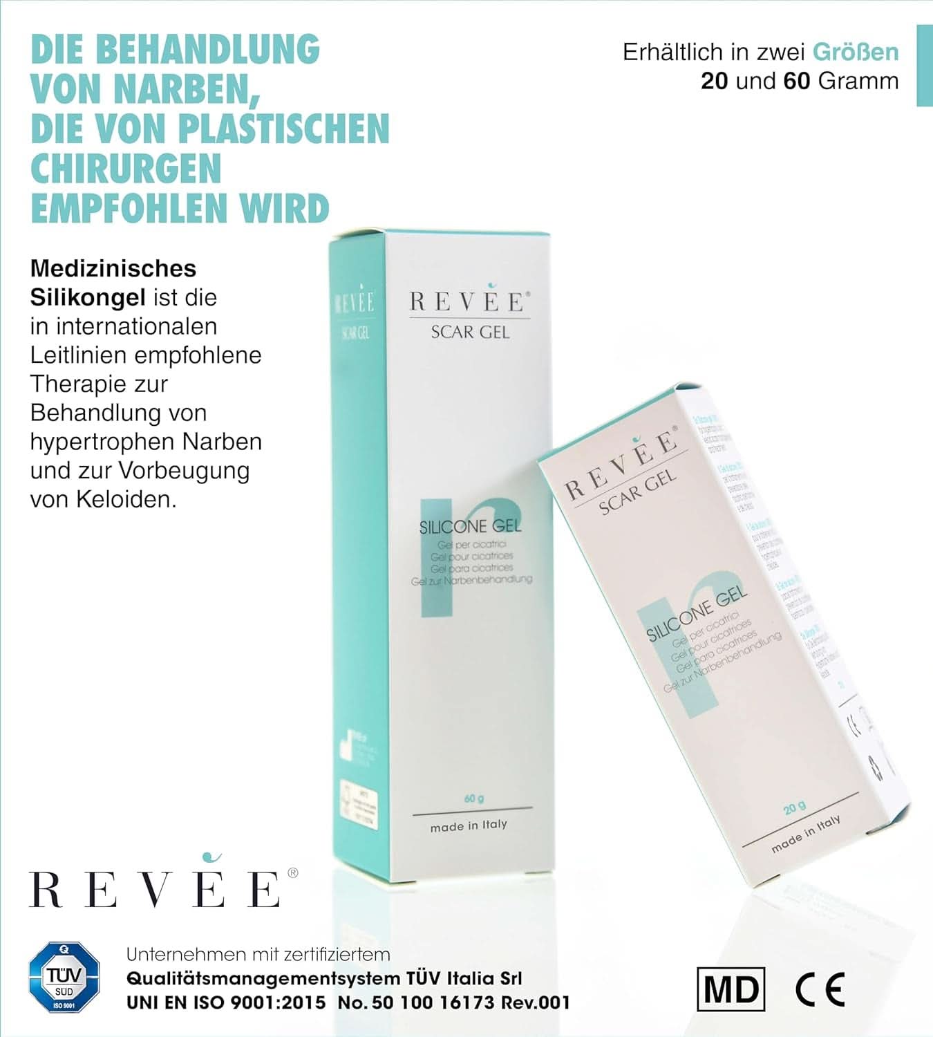Revée Scar Gel, Topical gel for scars Naty Shop