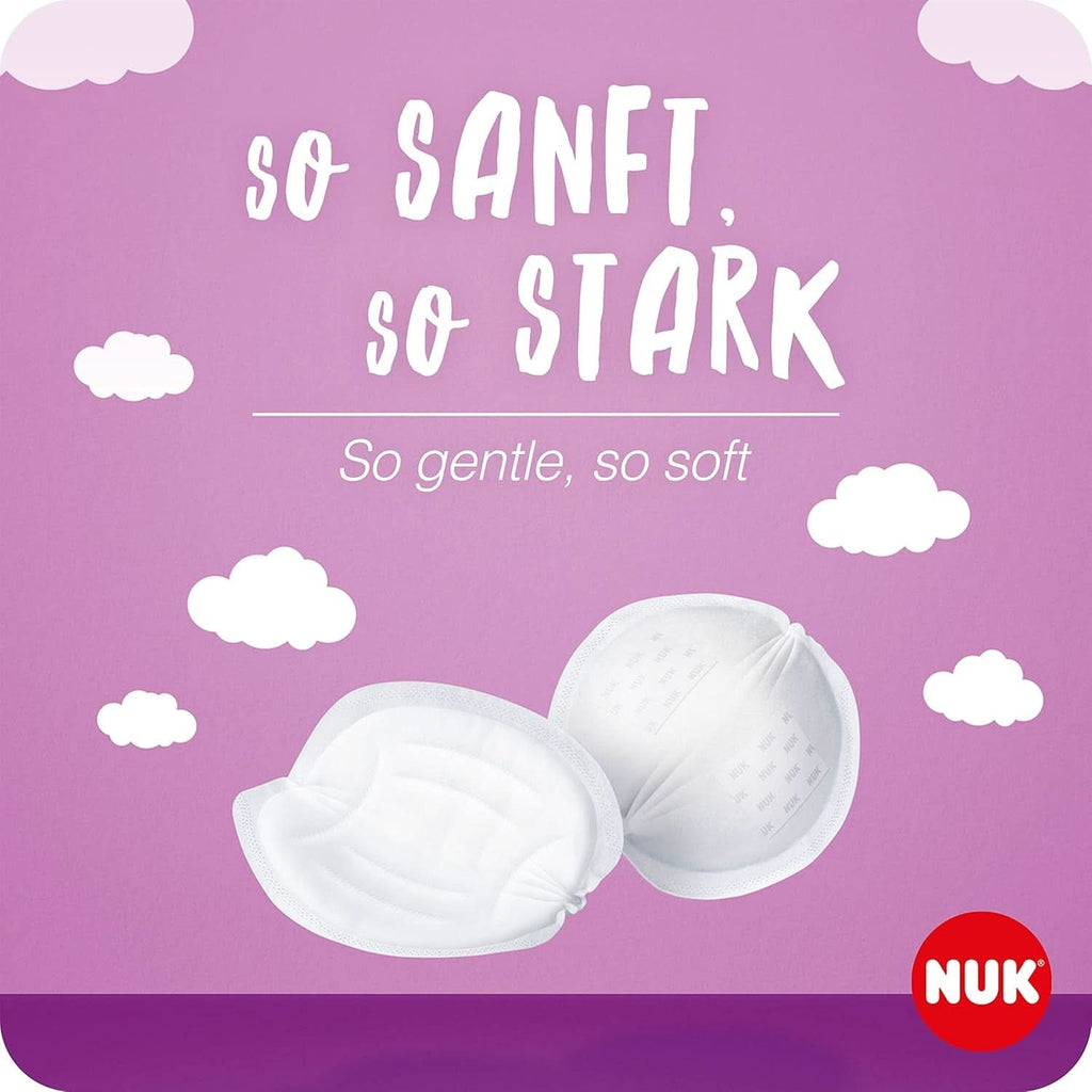 NUK High-Performance Einweg-Stilleinlagen Mit Sofort-Saugvlies | Einlagen Zum Stillen | Einzelverpackung | +40% Mehr Saugkraft | 60 Stück Accesorii Hrana si Alaptare Bebe Naty Shop