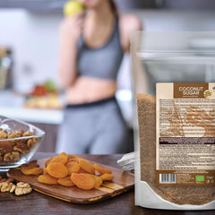 Coconut sugar-100% organic, unrefined, 1 Kg Sweeteners Naty Shop