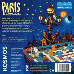 KOSMOS 680442 Paris - City of Lights Duel for the best construction sites 2-player strategy game with simple rules 2-player game 10 years and up