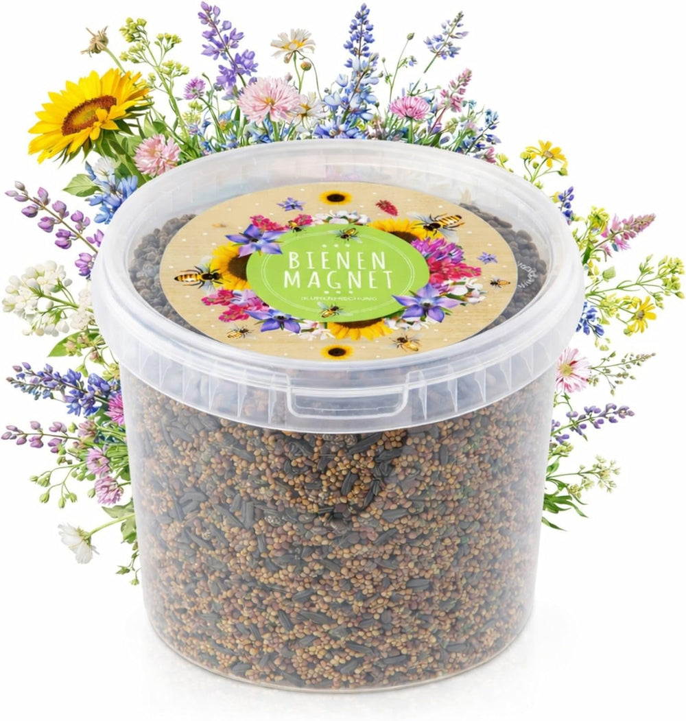 100g Wildflower Seeds for a Colorful Bee Pasture - Vibrant and Nectar Rich Wildflower Seed Blend for Bees and Butterflies (Includes FREE eBook)