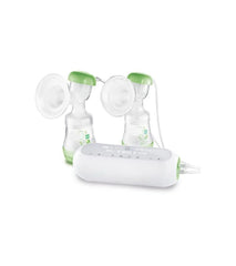 MAM - Elektrische Doppel-Milchpumpe – 2-In-1-Milchpumpe Mit 9 Intensitätsstufen Und 3 Stunden Akkulaufzeit – 2 Easy Start Anti-Colic Flaschen & 2 Vorratsdosen Inklusive – Grün Accessories Food and Breastfeeding Baby Naty Shop